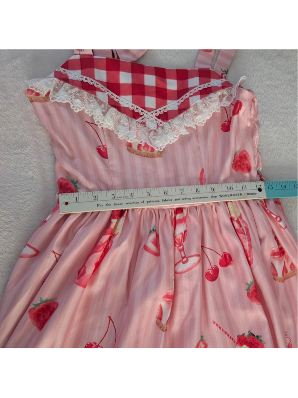 Infanta Strawberry Ice Cream JSK -Medium - Picture 8 of 11